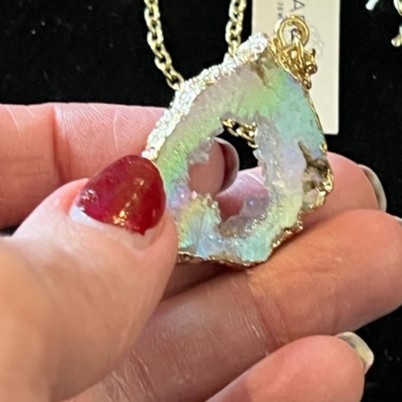 Park Lane Natural gemstone cut necklace - long - Picture 3 of 3